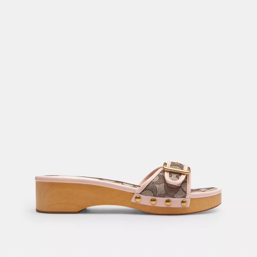 Sandales Margot en jacquard emblématique