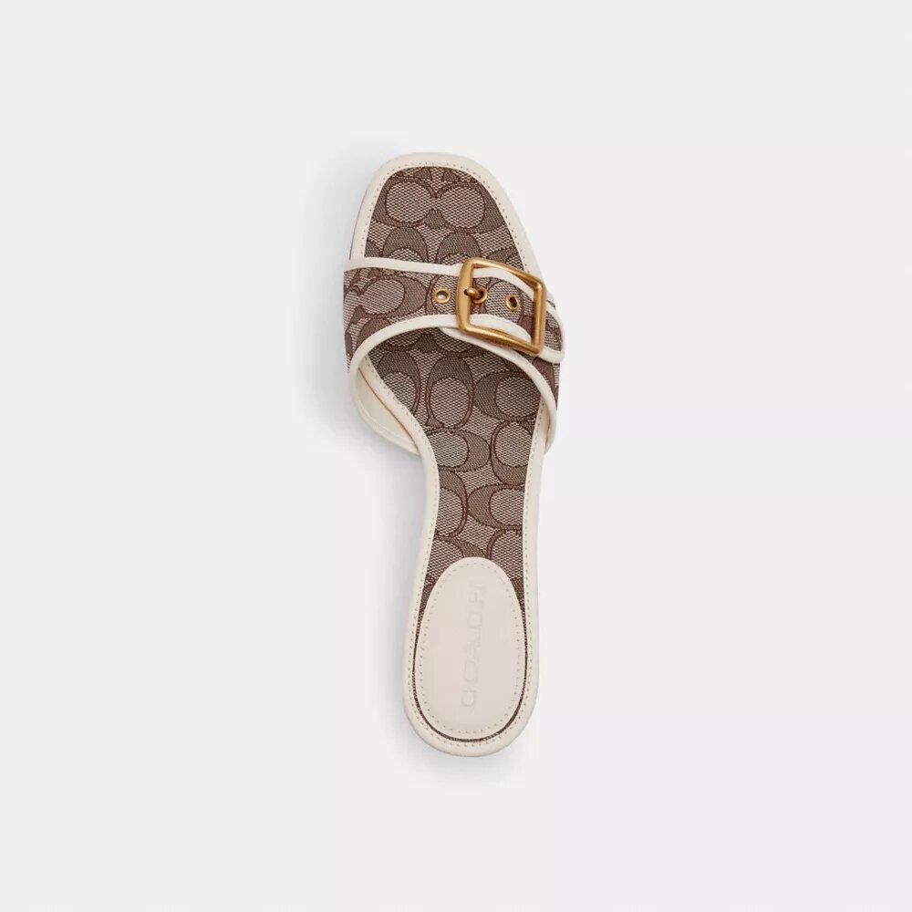 Sandales Margot en jacquard emblématique