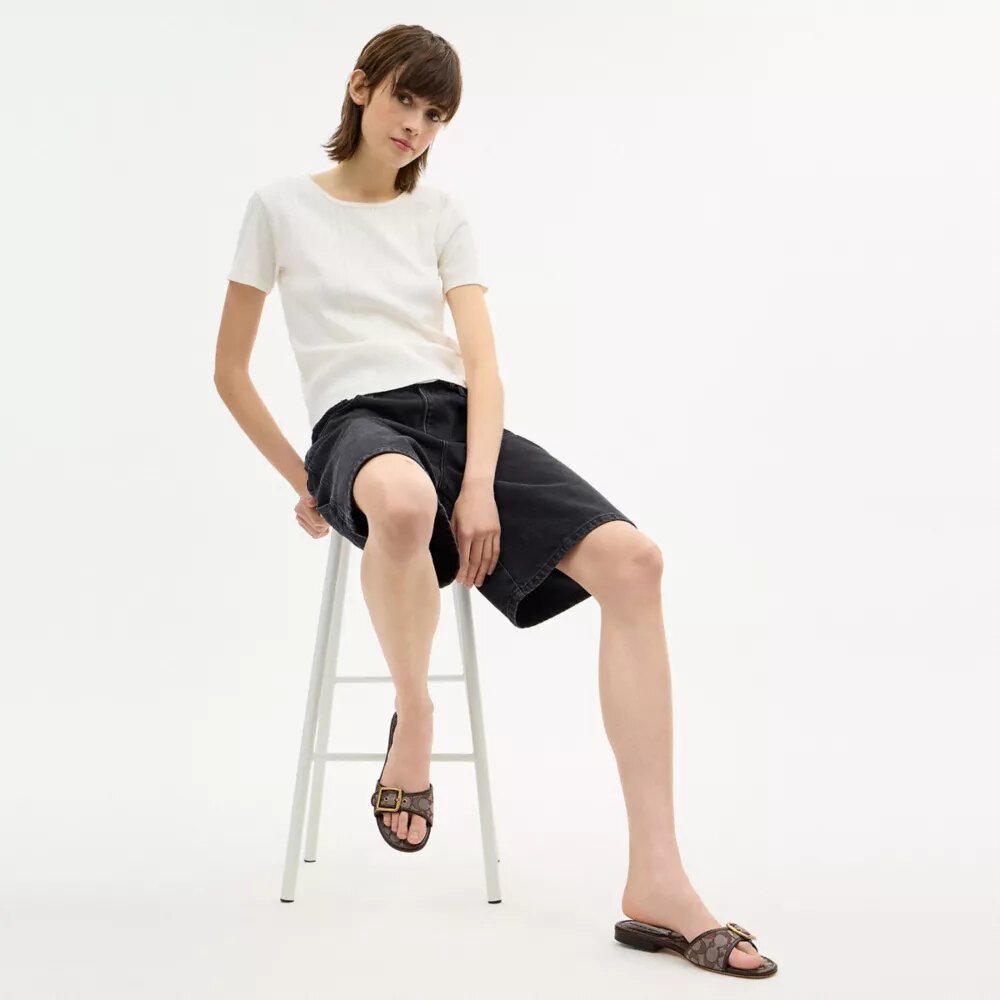 Sandales Margot en jacquard emblématique