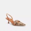 Slingbacks Margot en jacquard Crystal Signature