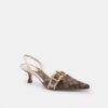 Slingbacks Margot en jacquard emblématique
