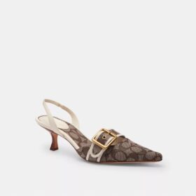 Slingbacks Margot en jacquard emblématique