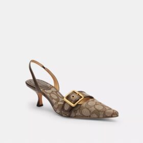 Slingbacks Margot en jacquard emblématique