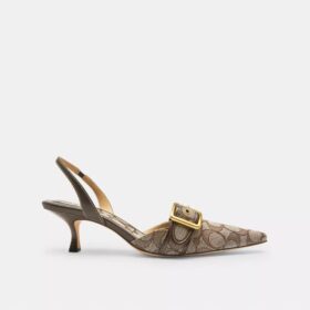 Slingbacks Margot en jacquard emblématique