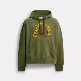 Sweats à capuche teints en pièce avec motif en spirale