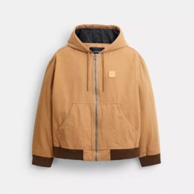 Sweats à capuche zippés en toile
