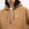 Sweats à capuche zippés en toile