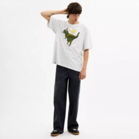 T-shirt ample « 10e anniversaire de Rexy » en coton bio