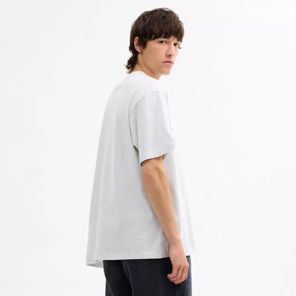 T-shirt ample « 10e anniversaire de Rexy » en coton bio