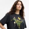 T-shirt ample « 10e anniversaire de Rexy » en coton bio