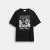 T-shirt ample « Dinosaur City » en coton biologique