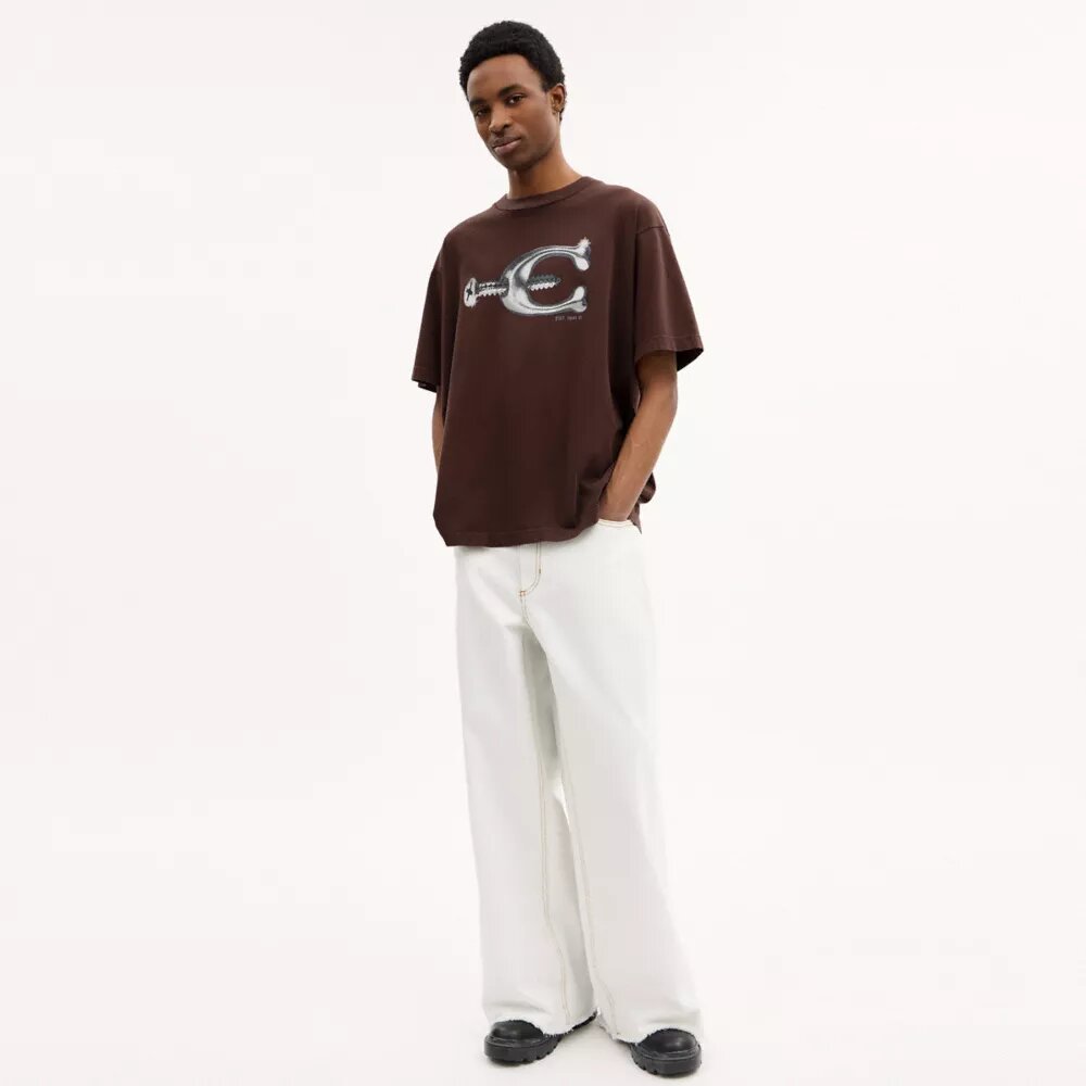 T-shirt ample « Hardware » en coton biologique