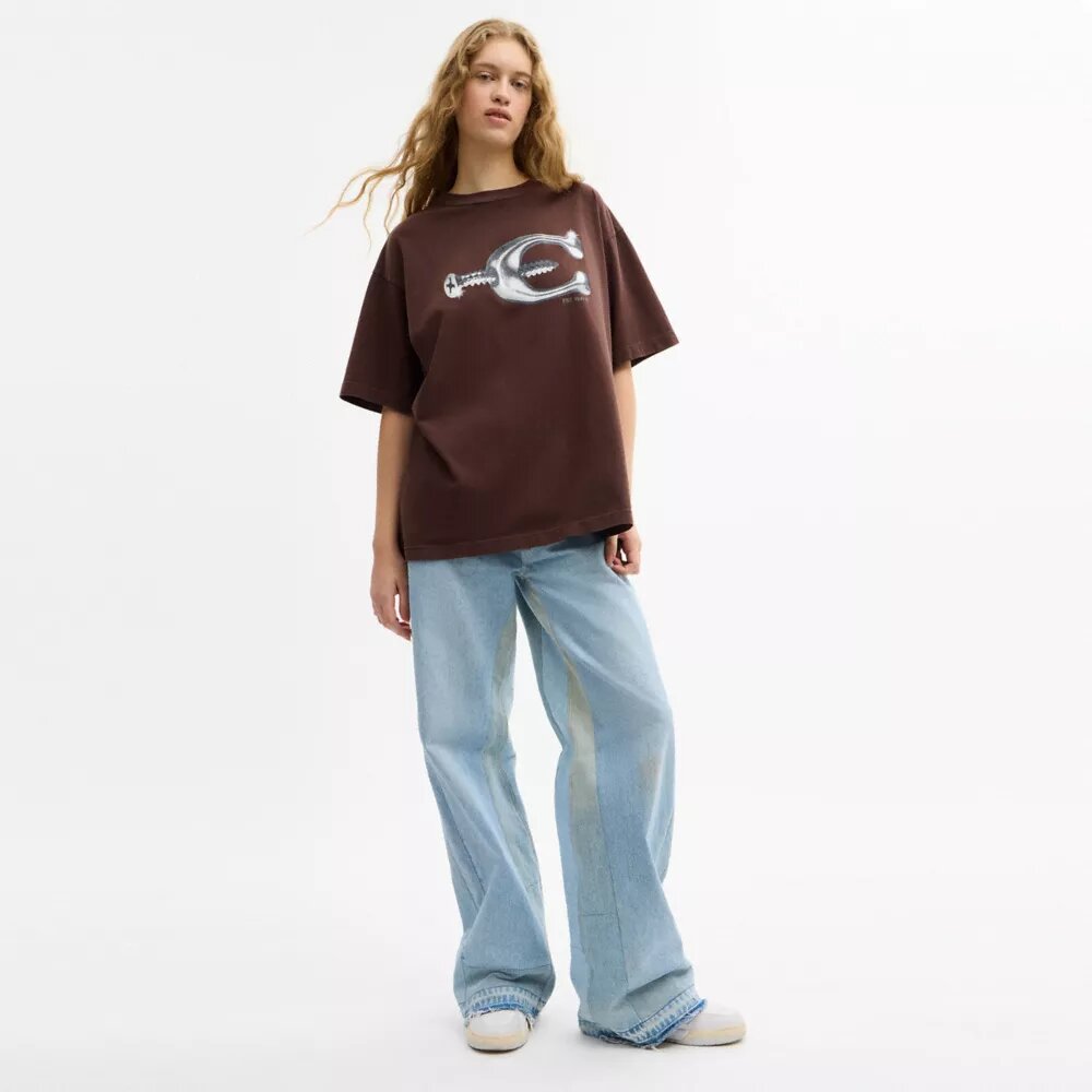T-shirt ample « Hardware » en coton biologique