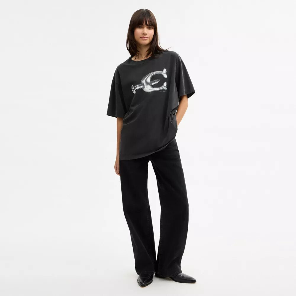 T-shirt ample « Hardware » en coton biologique