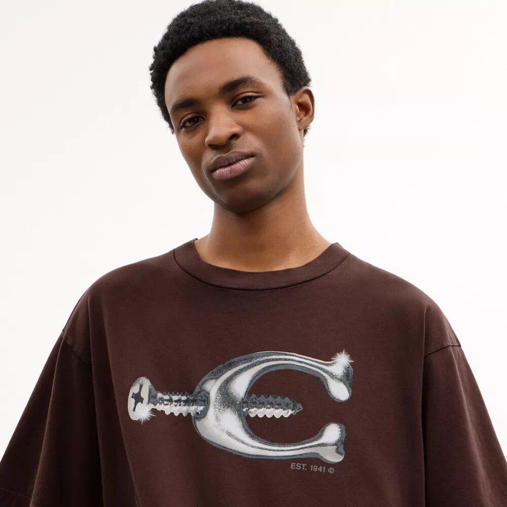 T-shirt ample « Hardware » en coton biologique