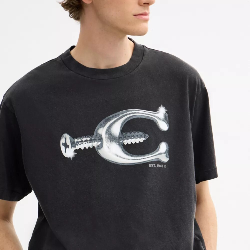 T-shirt ample « Hardware » en coton biologique