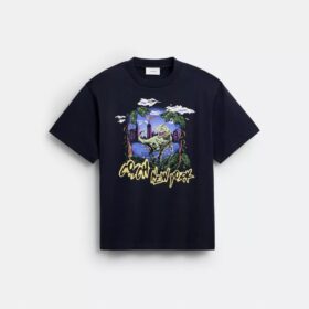 T-shirt ample « Jungle » Rexy 10e anniversaire en coton biologique