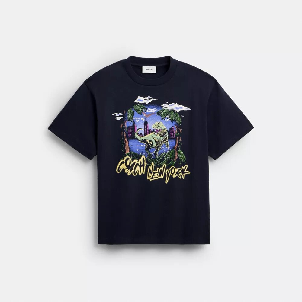T-shirt ample « Jungle » Rexy 10e anniversaire en coton biologique