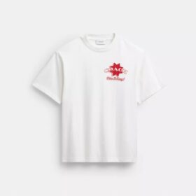 T-shirt ample « Pizza » en coton bio