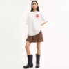 T-shirt ample « Pizza » en coton bio