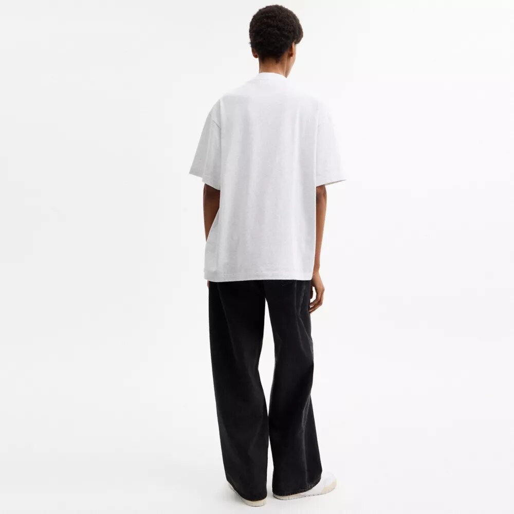 T-shirt ample « Pretzel » en coton biologique
