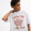 T-shirt ample « Pretzel » en coton biologique