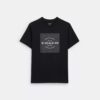 T-shirt carré Signature en coton biologique