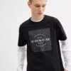 T-shirt carré Signature en coton biologique