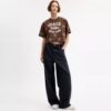 T-shirt court « Horse and Carriage Heart » en coton biologique