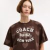 T-shirt court « Horse and Carriage Heart » en coton biologique