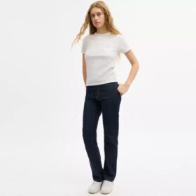 T-shirt à manches courtes et poche en coton biologique