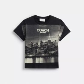 T-shirt « Postcard » coupe années 90
