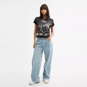 T-shirt « Postcard » coupe années 90