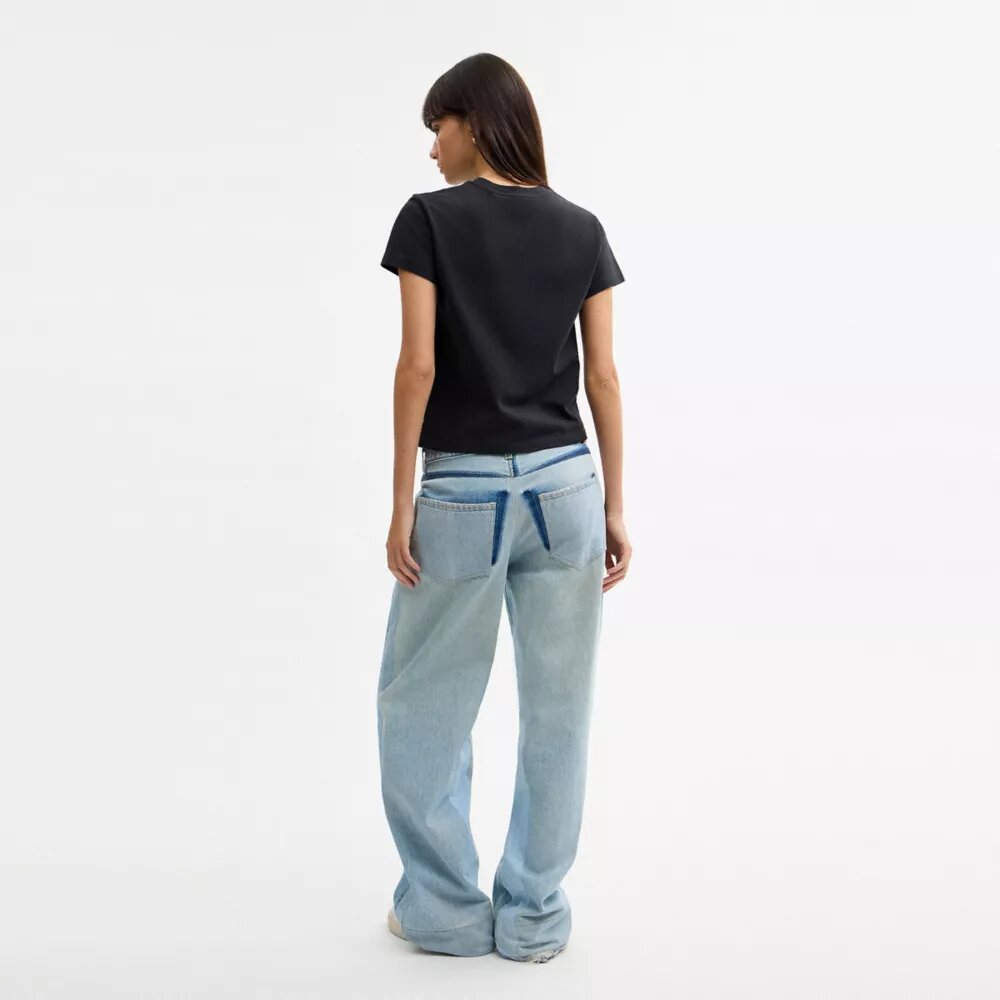 T-shirt « Postcard » coupe années 90