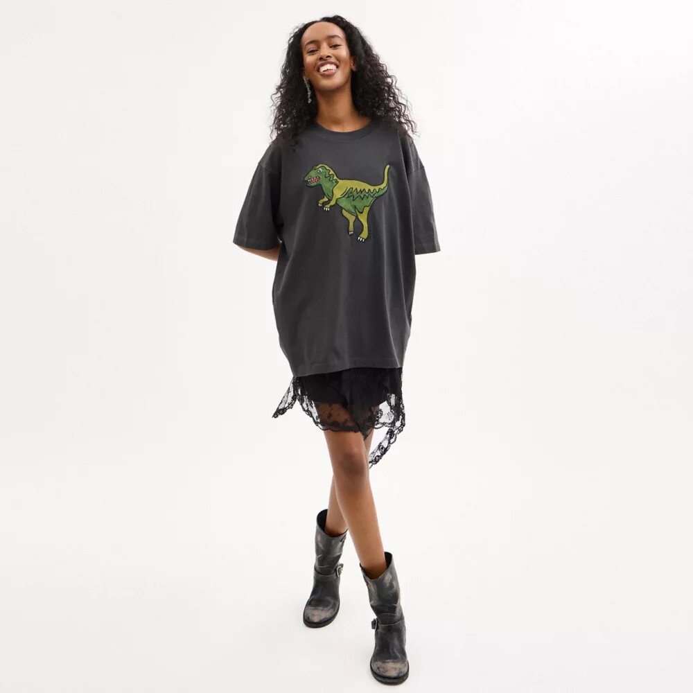 T-shirt Rexy à coupe décontractée en coton biologique