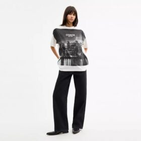 T-shirts ample « Postcard »