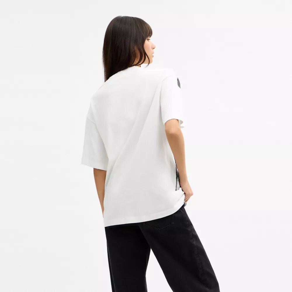 T-shirts ample « Postcard »