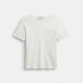 T-shirts Pointelle