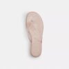 Tongs en plastique transparent dans notre motif emblématique