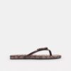 tongs à nœud en jacquard signature