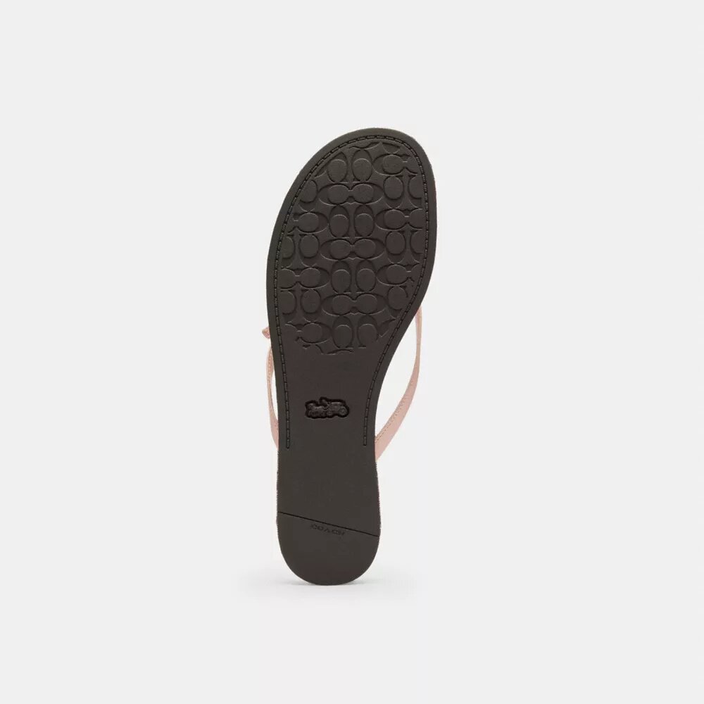 tongs à nœud en jacquard signature