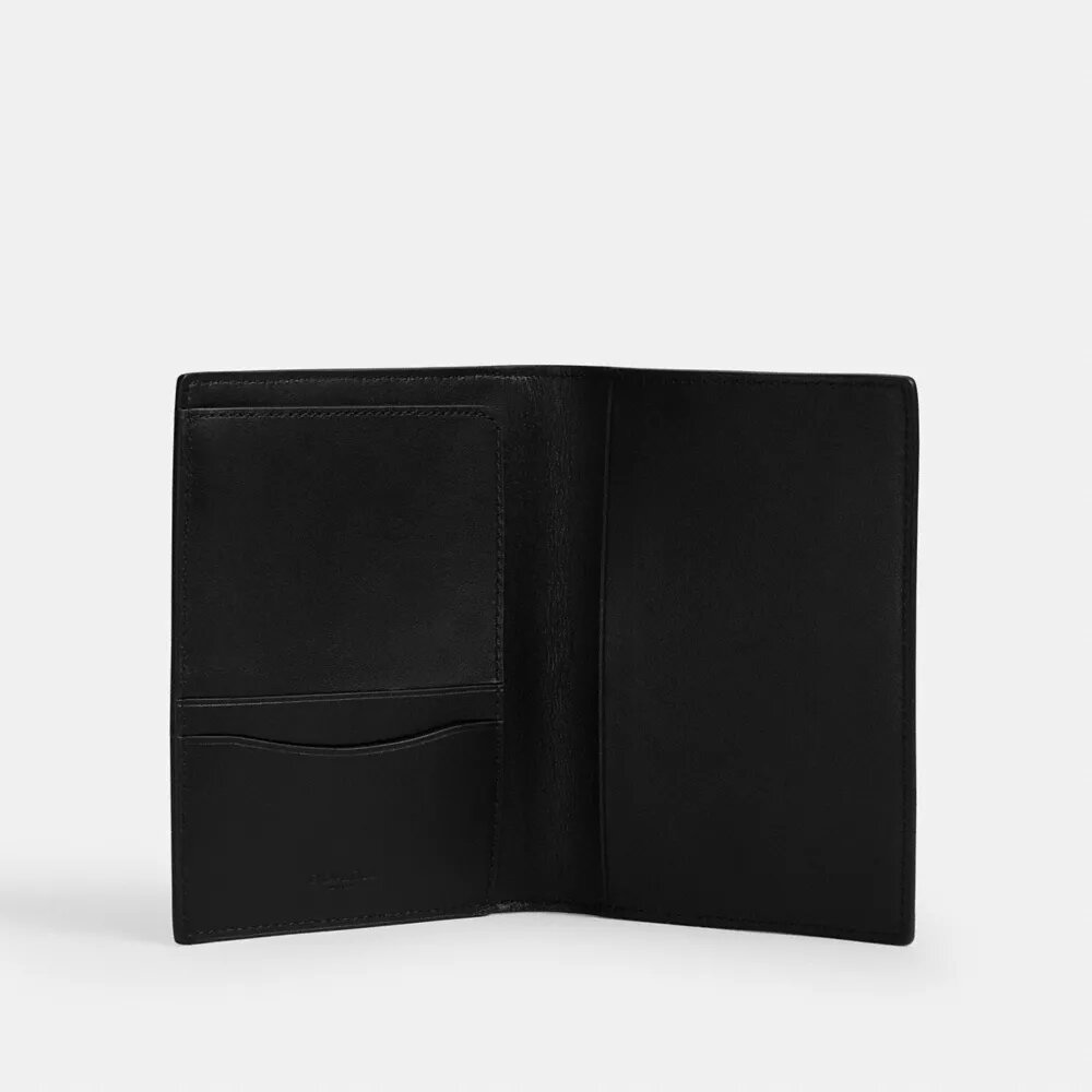 Étui pour passeport en Signature Canvas avec écussons