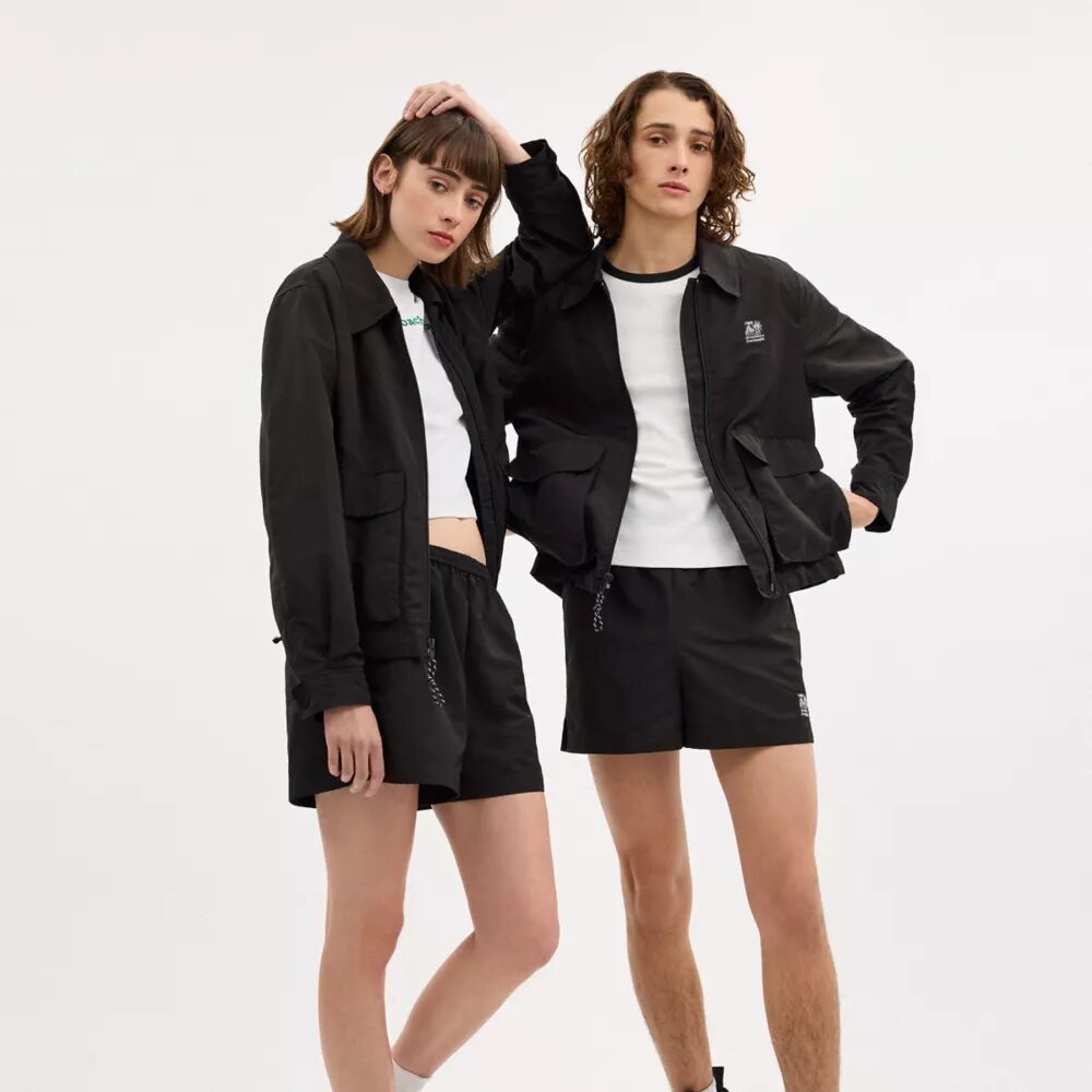 Veste courte cargo à boucles Coachtopia
