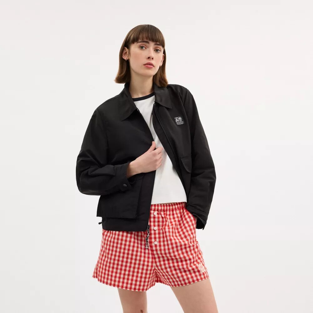 Veste courte cargo à boucles Coachtopia
