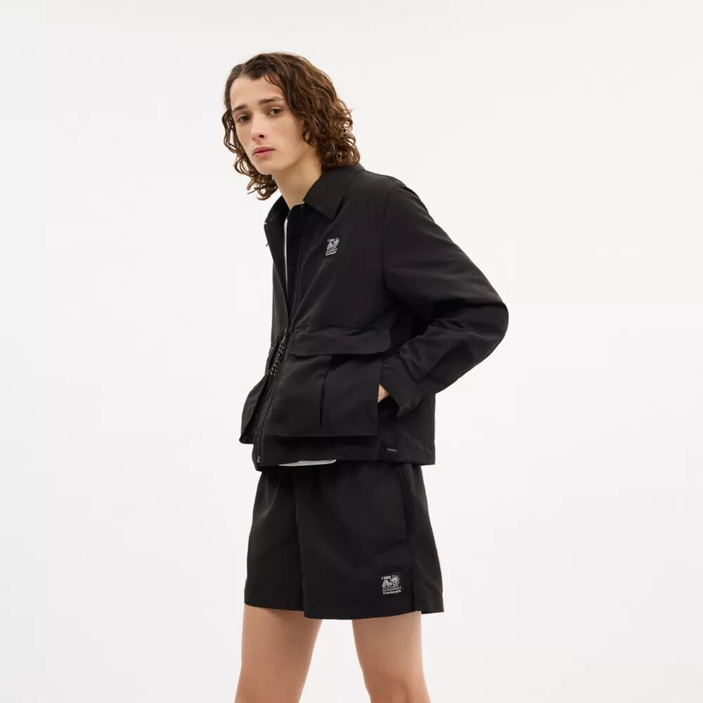 Veste courte cargo à boucles Coachtopia