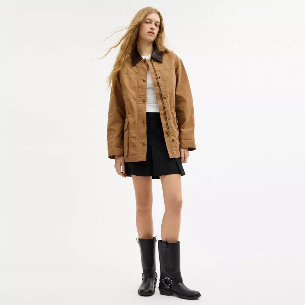 Veste de ferme en coton biologique