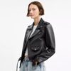 Veste de moto à ceinture