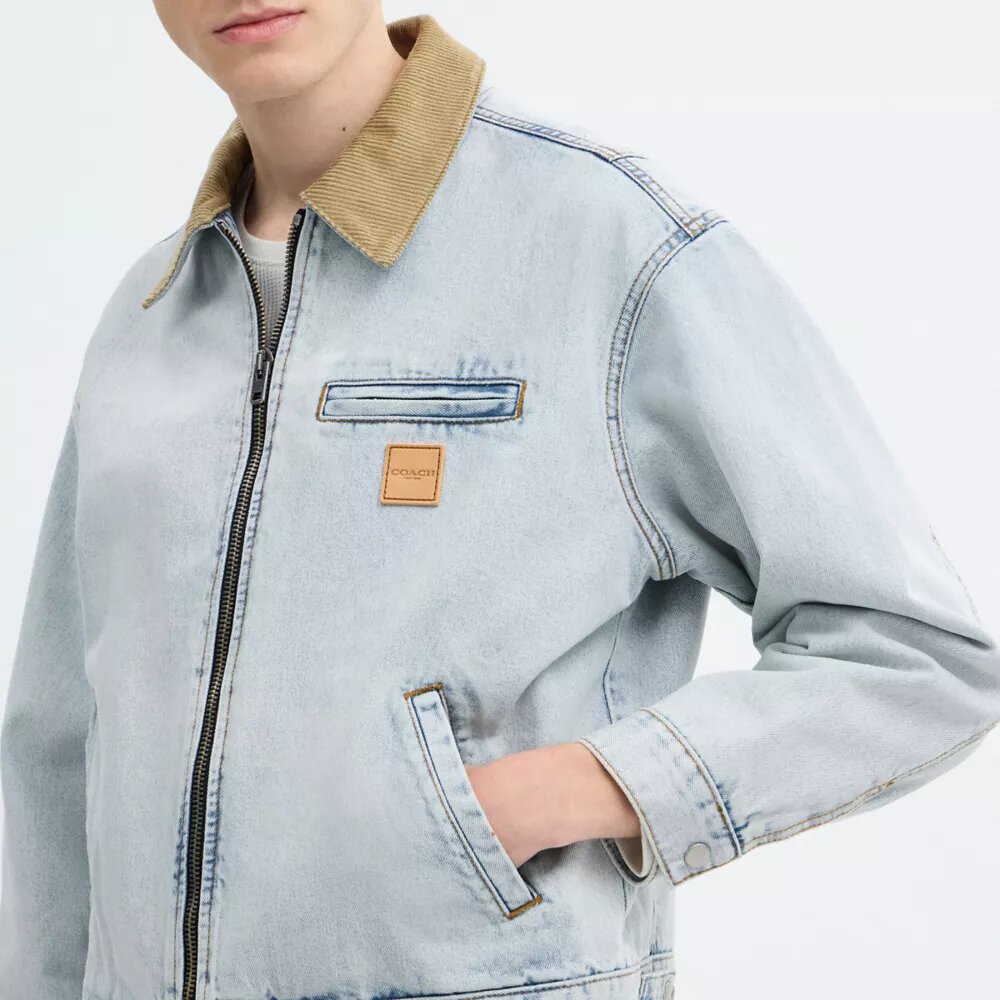 Veste de travail en denim
