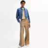 Veste de travail en denim rétréci