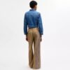 Veste de travail en denim rétréci